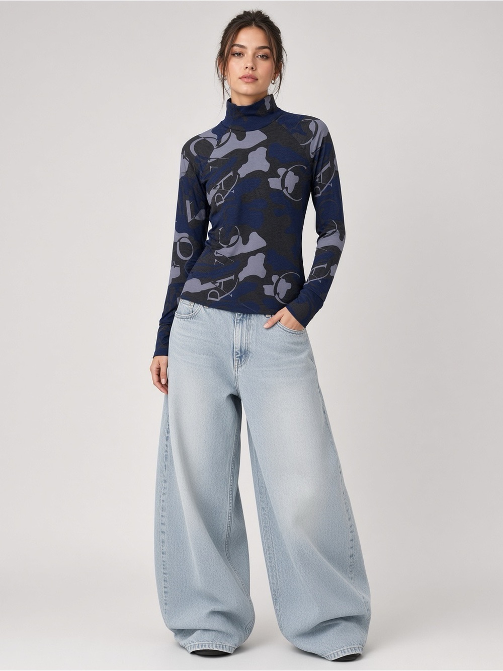 G-Star Raw Levite AO Slim Turtleneck T Medium NWT